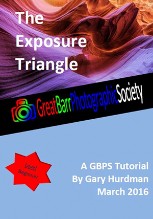 Exposure Triangle Tutorial Front Cover
